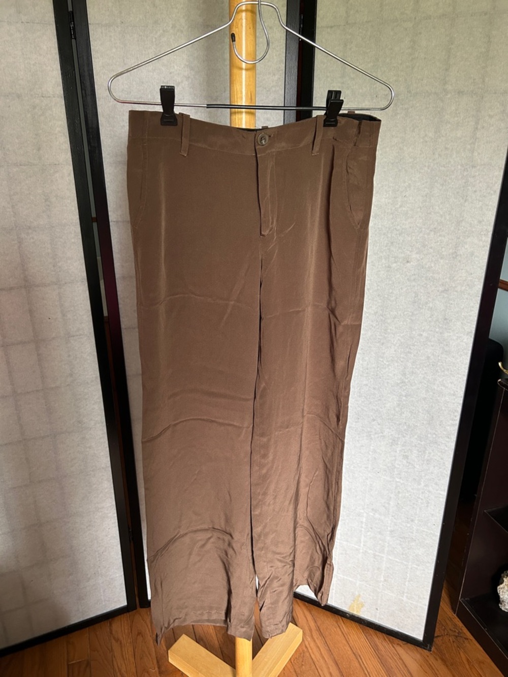 Vince Brown Women’s Dress Pants - Straight Leg